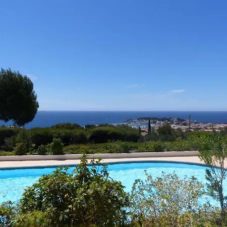 Vue Mer Panoramique Et Piscine Bandol Exterior photo
