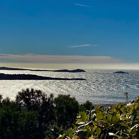 Vue Mer Panoramique Et Piscine Bandol Exterior photo