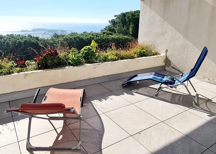 Vue Mer Panoramique Et Piscine